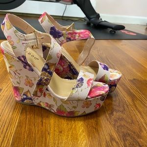 Floral heels